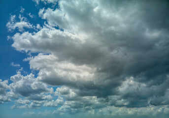 Obraz premium Moody Blue Skies - OcuDrone Aerial Sky Images