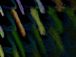 Imaginatory fractal background Image