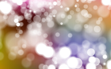 Fototapeta premium Abstract shiny blurred lights background stock illustration