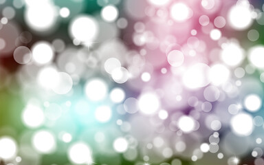 Fototapeta premium Abstract shiny blurred lights background stock illustration