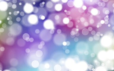 Fototapeta premium Abstract shiny blurred lights background stock illustration