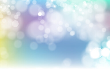 Obraz premium Abstract shiny blurred lights background stock illustration