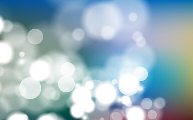 Obraz premium Abstract shiny blurred lights background stock illustration