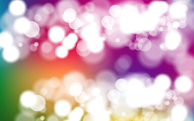 Obraz premium Abstract shiny blurred lights background stock illustration