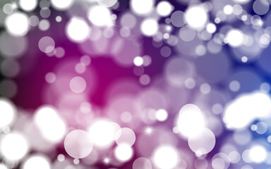 Fototapeta premium Abstract shiny blurred lights background stock illustration