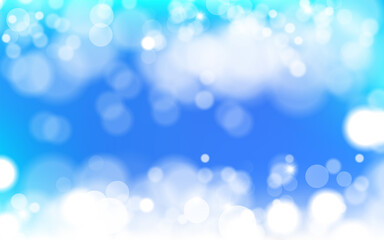 Naklejka premium Abstract shiny blurred lights background stock illustration