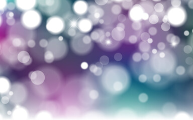 Obraz premium Abstract shiny blurred lights background stock illustration