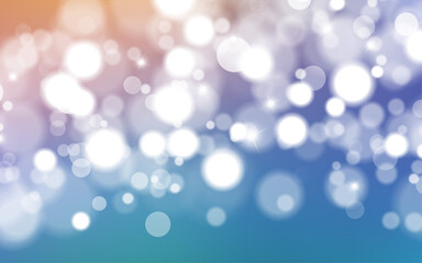 Obraz premium Abstract shiny blurred lights background stock illustration