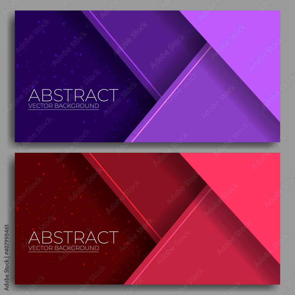 Poster colorful background vector overlap layer on dark space for background design. classic and modern sty