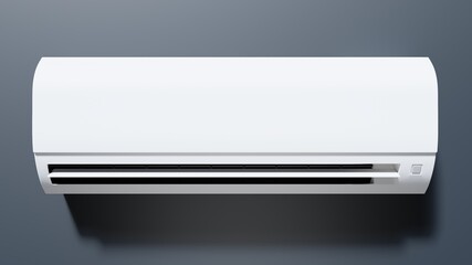 air conditioner 3d side view