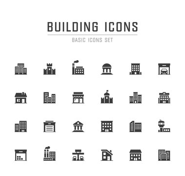 Building icons.