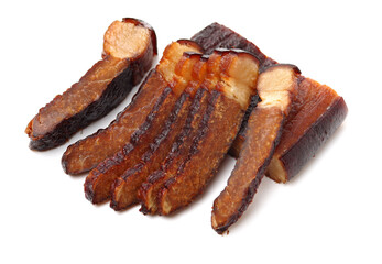 china Ham - Jamon on white background 