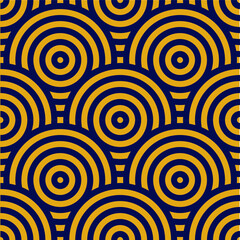 Abstract retro seamless linear pattern for packaging, merchandise, advertising etc.
