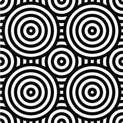 Abstract retro seamless linear pattern for packaging, merchandise, advertising etc.