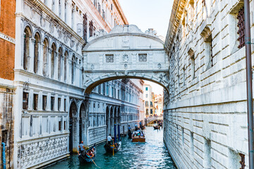 Obraz premium Ponte dei Sospiri in Venice, Italy