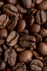 freshly roasted medium roasted coffee beans