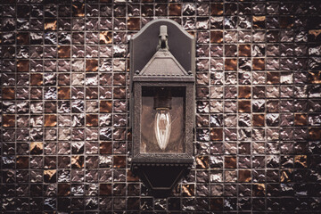 アンティークなブラケットライト