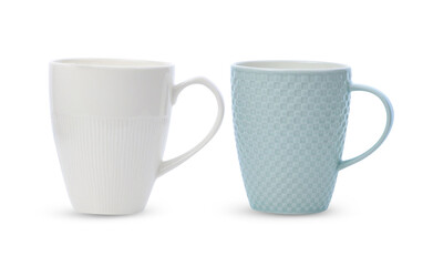 ceramic cup isolated on white background.