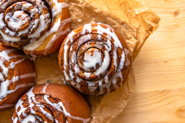 Fresh Sweet Homemade Cinnamon Rolls