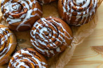 Fresh Sweet Homemade Cinnamon Rolls