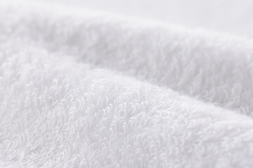 真っ白で柔らかい、清潔なタオル