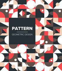 Geometric minimalistic pattern. Abstract design for advertising branding, web banner, business and Wallpaper