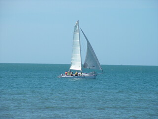 sailboat on the ocean