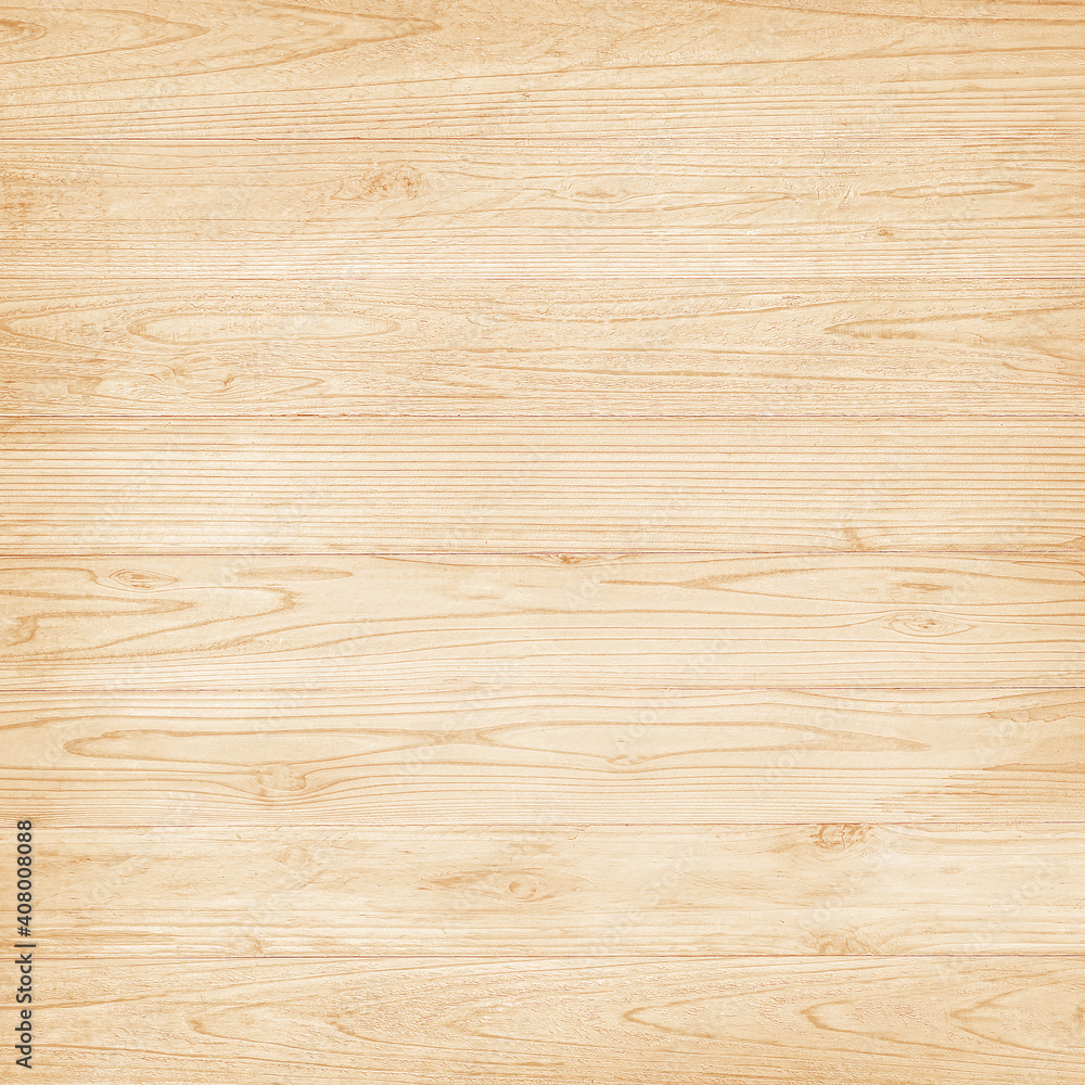 Wall mural natural light wooden plank or pine wood texture background