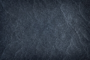 Dark grey stone / black slate stone background or texture