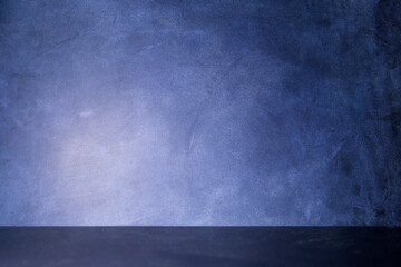 Dark concrete surface, foggy or smoky. Photo for background