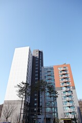Fototapeta na wymiar 한국의건축물아파트임니다
