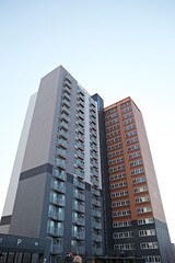 Fototapeta na wymiar 한국의건축물아파트임니다