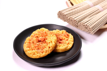 えび天ぷらと蕎麦（乾麺）