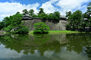 Fototapeta na wymiar 松江城のお堀