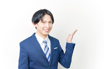 ビジネスマン　案内
