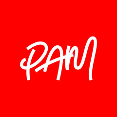 Vector illustration of a logo design forming letters and symbols