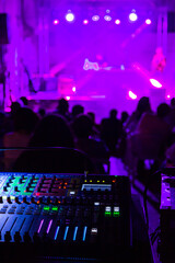 ライブイベントとミキサー