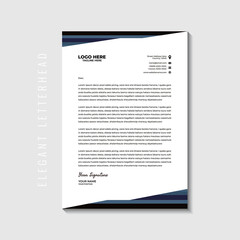 Illustration vector graphic of letterhead,perfect for letterhead template,letterhead business,letterhead office,office stationery,office needs,employees,etc