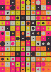 Abstract Geometric Pattern generative computational art illustration