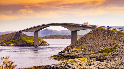 The Atlantic Road in Norway