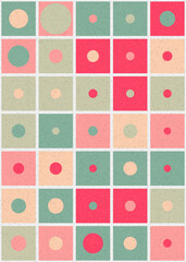 Abstract Geometric Pattern generative computational art illustration