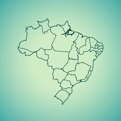 map of Brazil