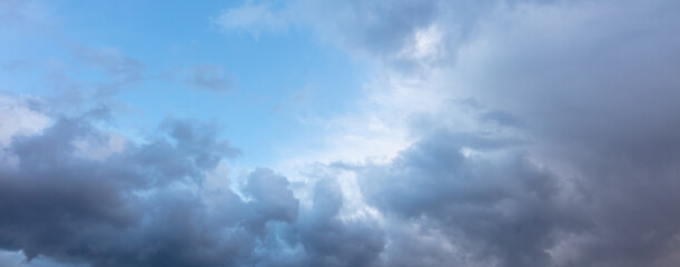 Rain clouds in the sky