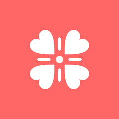 Obraz premium illustration of a valentine decoration. love greeting card. 