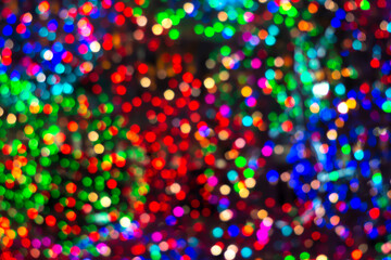 Festive lights. Can be used as background