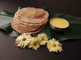 Puran Poli, also known as Holige, is an Indian sweet flatbread from India consumed mostly during...
