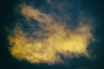Fototapeta premium Beautiful, abstract, yellow orange black grunge background. Backgrounds.