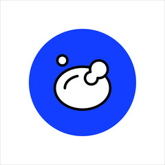 bathroom icon vector color 