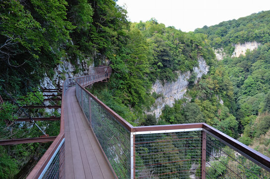 okace canyon nature park, high altitude cableway