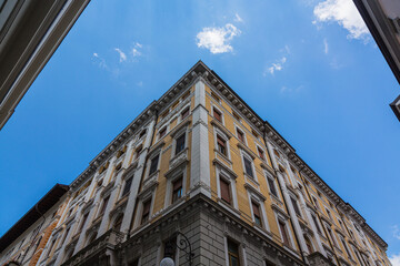 イタリア　トリエステの街並み